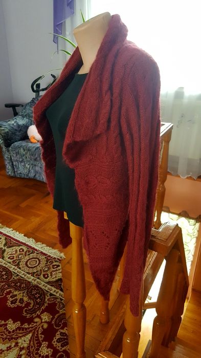 Кофта кардиган от Н&M .Теплая 35% мохер