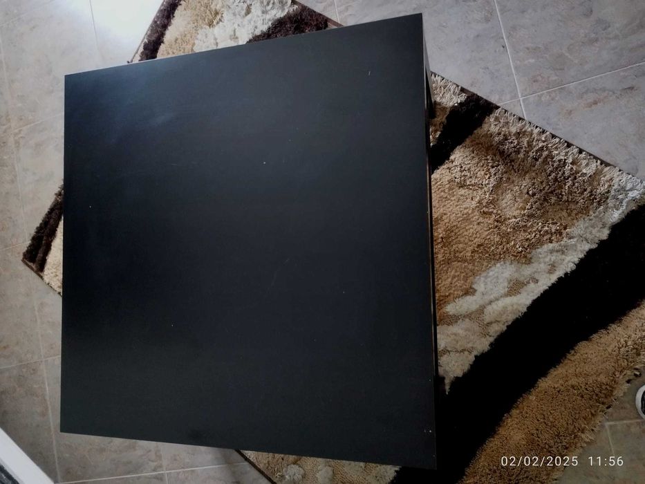 Mesa de centro de sala de madeira Nova Sem uso