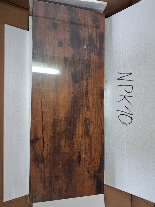 2x pływająca drewniana półka ścienna 60x23,5cm