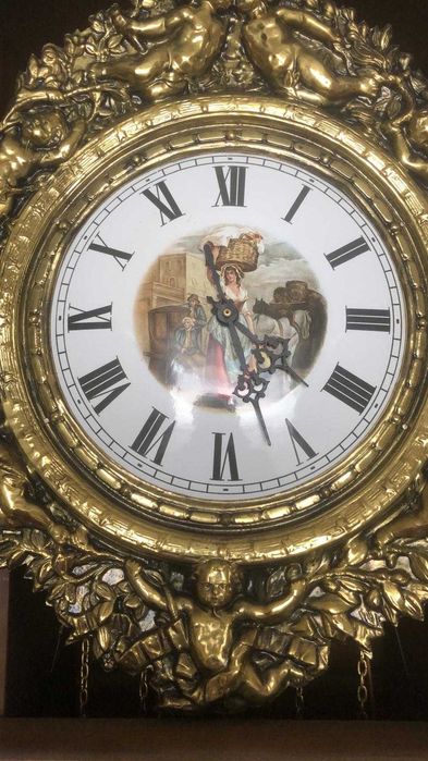 Relógio Pé Alto em Nogueira