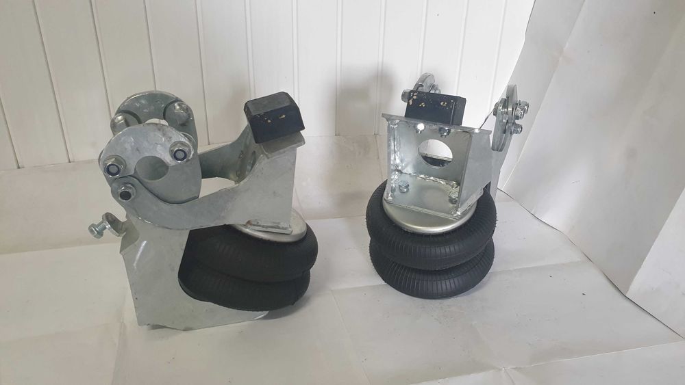 Mechanizm podnoszenia osi Krone - ocynkowany