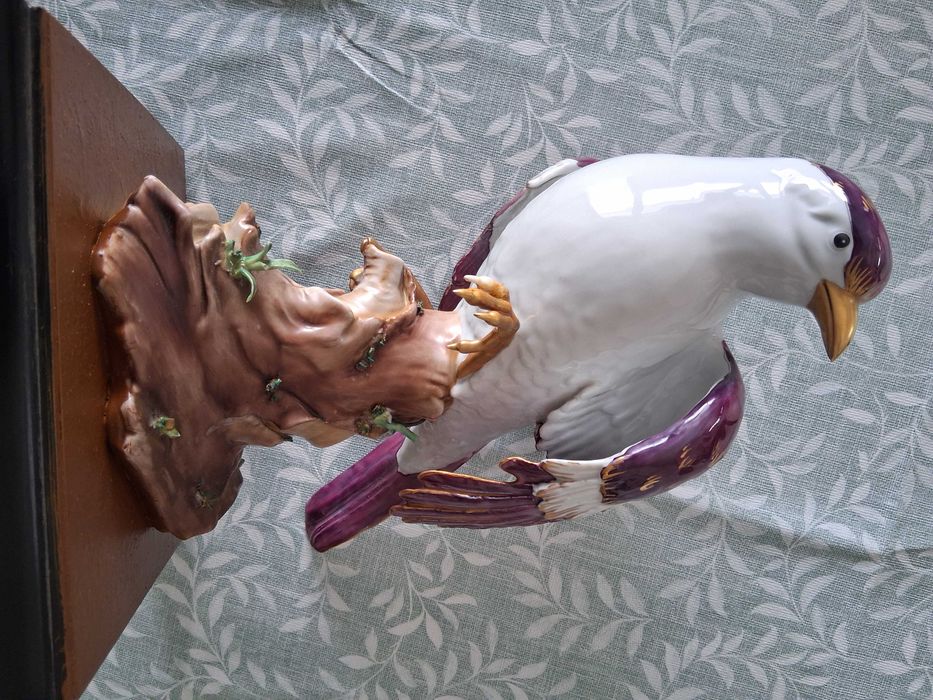 Raríssima Águia em Porcelana Italiana Carpié (27 cm) – Peça Nº 1/567