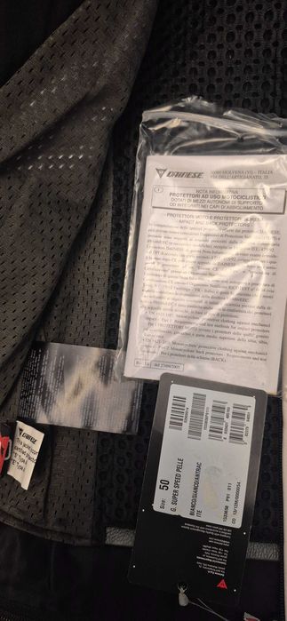 Мотокуртка шкіряна Dainese G. SUPER SPEED PELLE Нова, Оригінал р.50