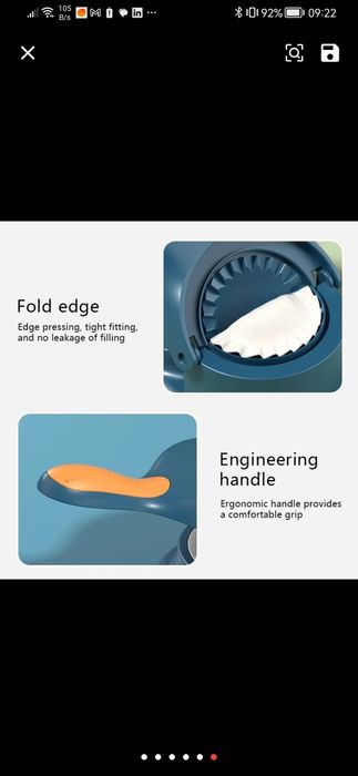 Utensílio Para fazer rissóis