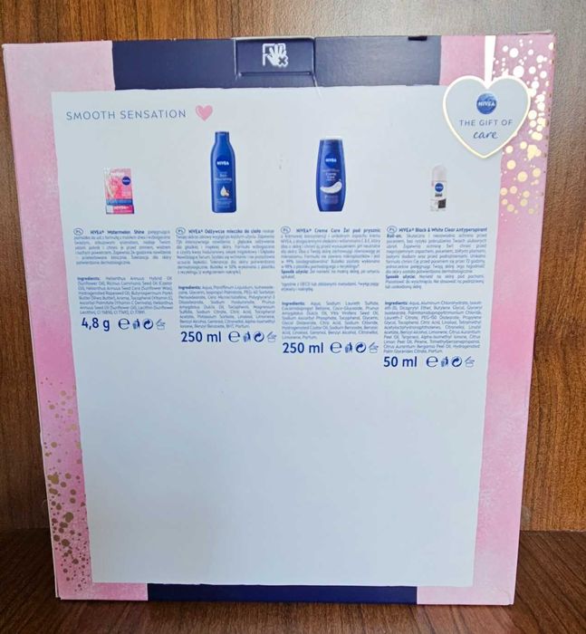 Nivea Smooth Sensation zestaw do pielęgnacji ciała