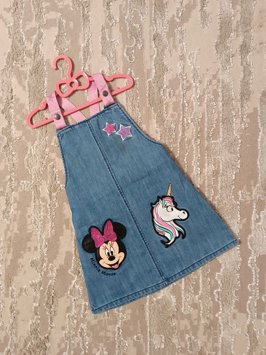 Джинсовий сарафан для дівчинки