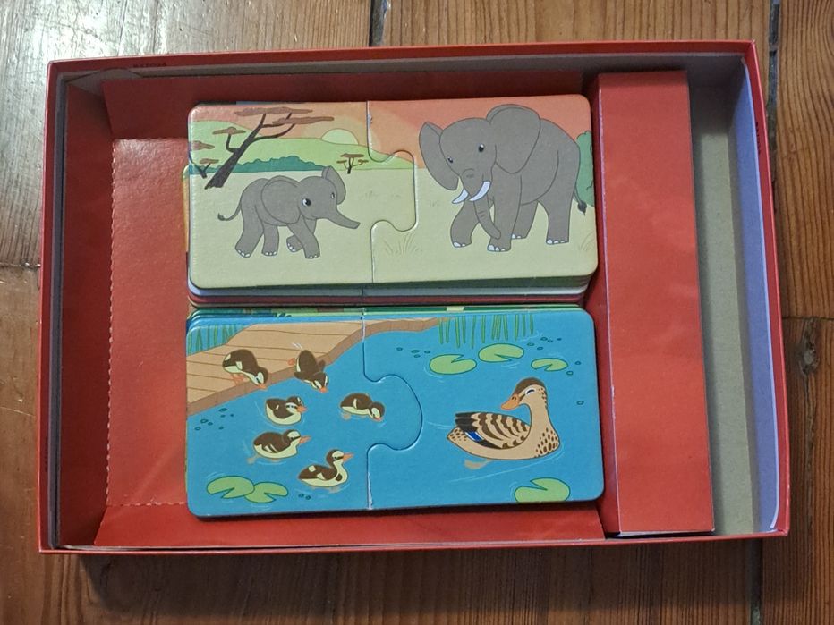 Puzzle - Maman et ses petits (muito bom estado)