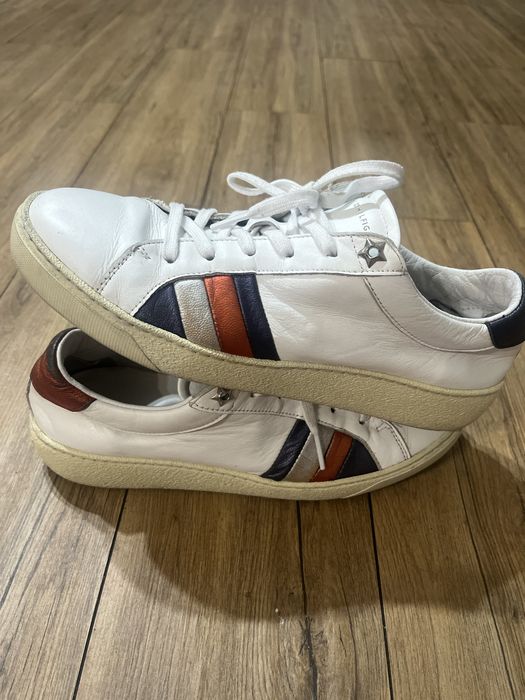 Trampki, sneakersy skórzane, Tommy Hilfiger