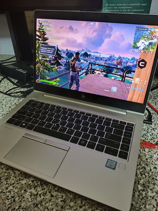 HP EliteBook Laptop i7 8550+ 16GB RAM + Graphics Card Capable of Running Fortnite64354203065602120