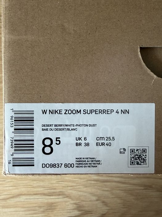 Кросівки жіночі W Nike zoom superrep 4 nn