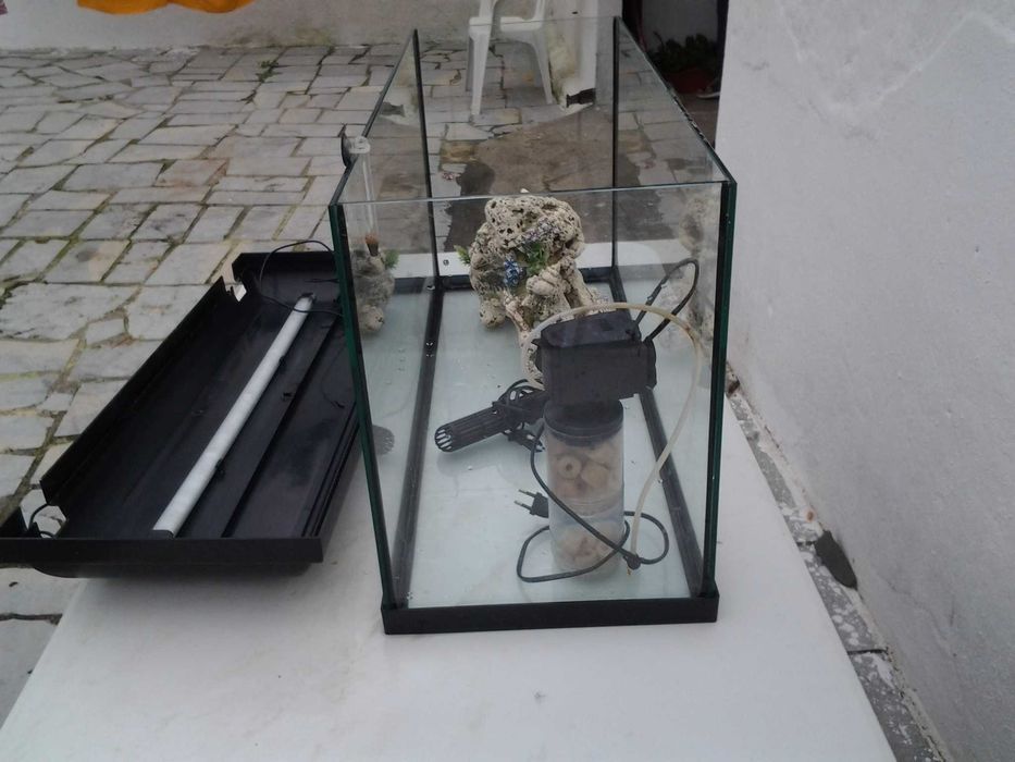 acuario para peixes como novo