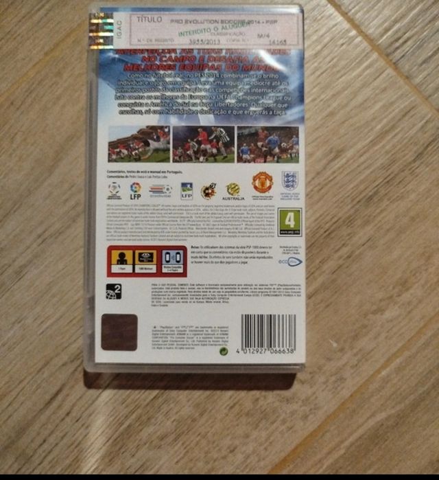 PES 2014 PSP - Completo e em Excelente Estado