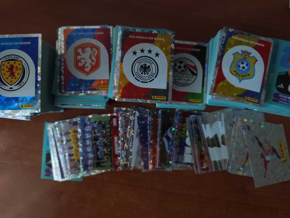 Cromos mundial de futebol 2026 - todos os cromos disponíveis