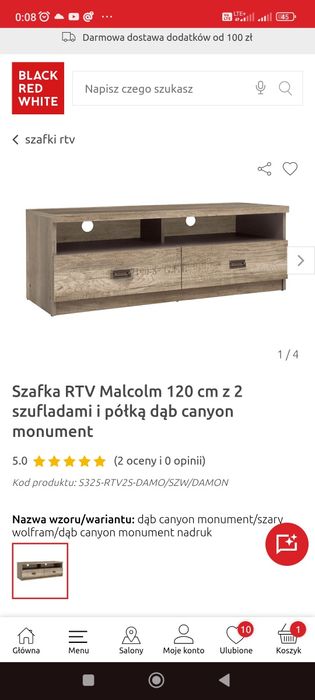 Szafka RTV malcolm
