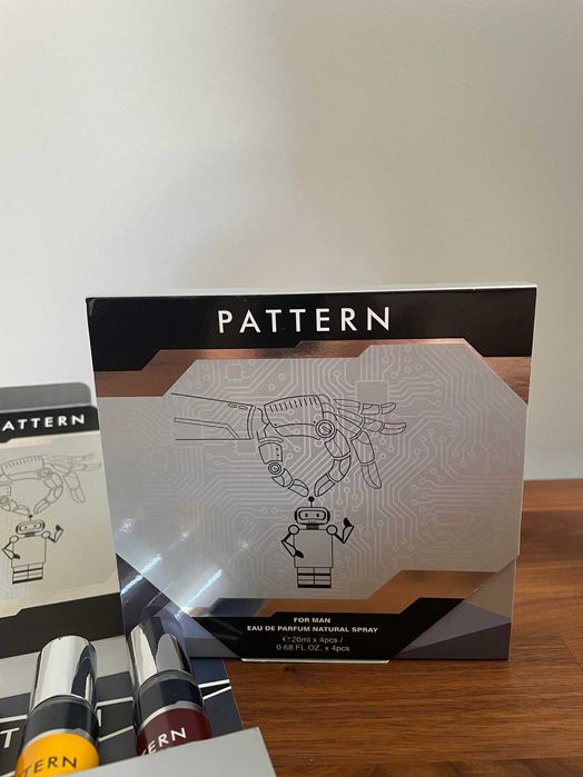 Zestaw perfumetek męskich Mystical Pattern EDP 4x20ml