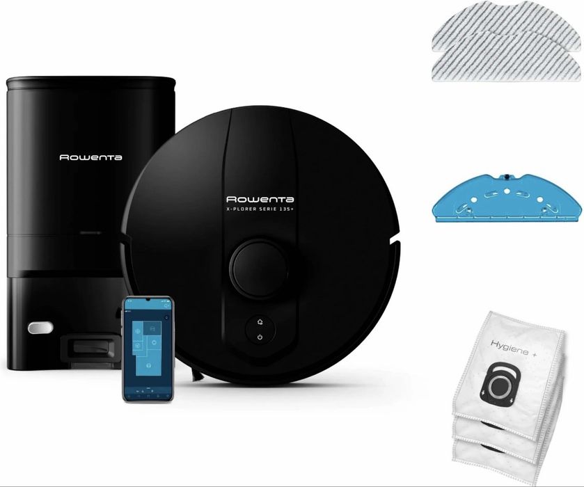 Робот-пилосос миючий Rowenta RR91D5WH