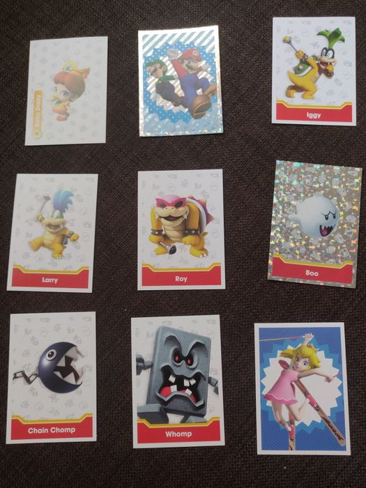 Cromos Super Mário Panini