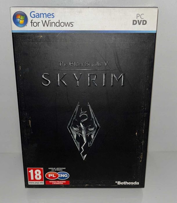 The Elder Scrolls V Skyrim Box pl