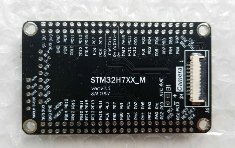 STM32H750VBT6 ARM Cortex-M7 480 MHz flash 128 kB RAM 1 MB LQFP-100