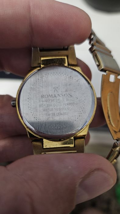 Годинник  Romanson  MGP  23K  GOLD  PLATED