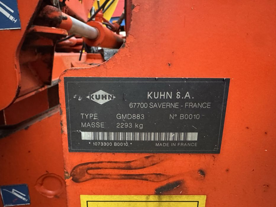 Części - Kosiarka KUHN - Motyl - GMD 883 - części do kosiarki 9 metrów