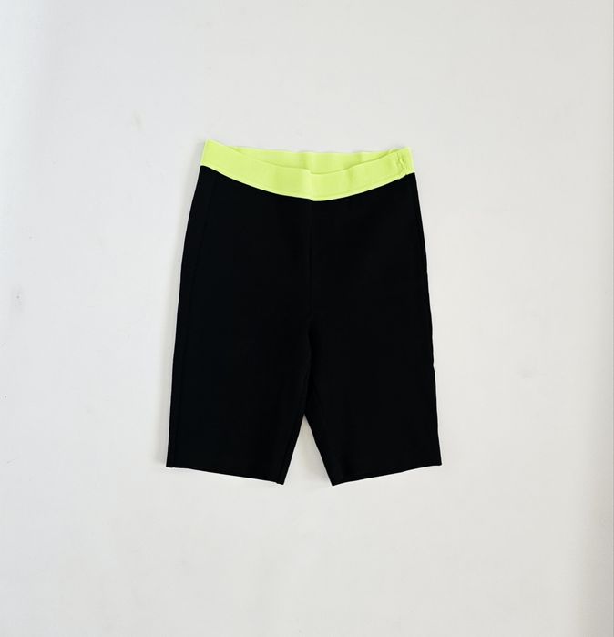 Czarne sportowe spodenki kolarki Zara s 36