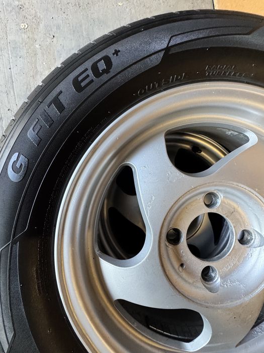 Диски  R14  4/100  кованые  с резиной