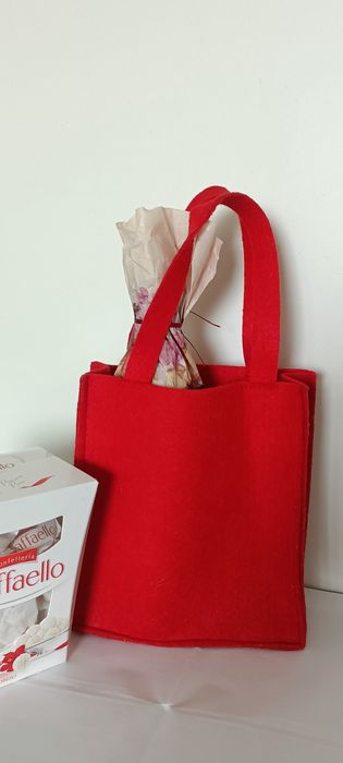 Torebka siateczka świąteczna Metry Christmas