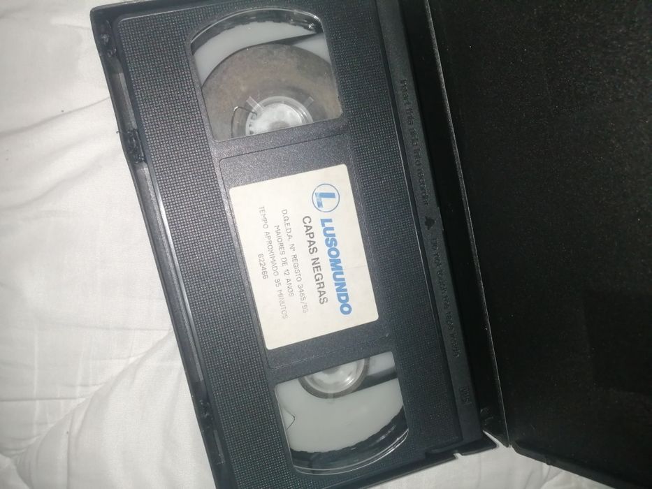 Filme vhs- capas negras- Amália rodrigues e Alberto Ribeiro