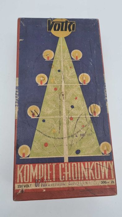 Lampki choinkowe Volta Retro Vintage PRL lata 60