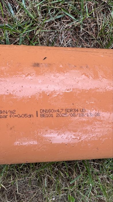 Rura kanalizacyjna Wavin SN8 fi 160 3 metry