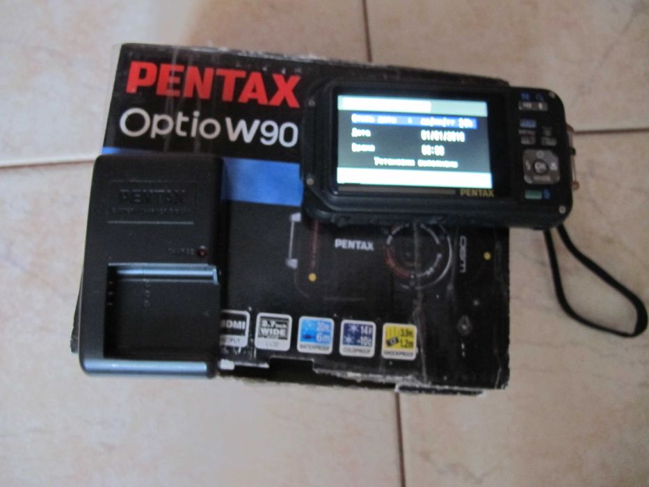 Pentax Optio W90 для екстремального  блогінгу