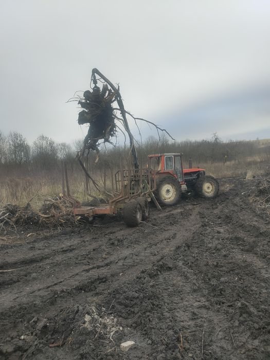 Przyczepa leśna Farma 9 ton