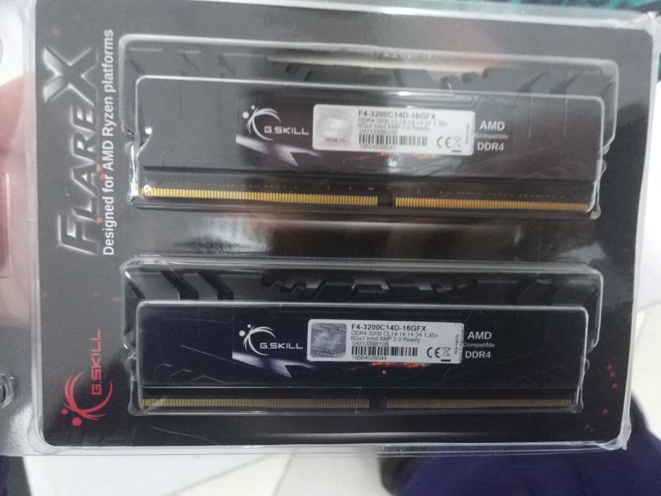 G Skill 16 Gb 2x8gb Ddr4 30 Mhz Flare X Black F4 30c14d 16gfx 3 499 Grn Komplektuyuchi Ta Aksesuari Poltava Na Olx