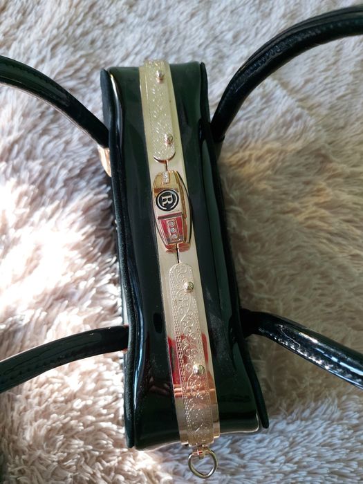 Сумка замшевая чёрного цвета