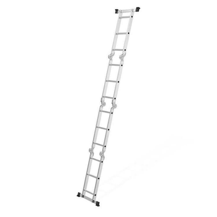 DRABINA PRZEGUBOWA Profesjonalna aluminiowa 4x3 - Wielofunkcyjna 7w1