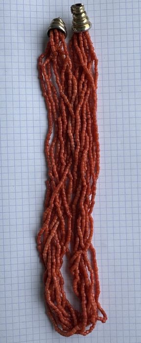 Натуральні коралові буси