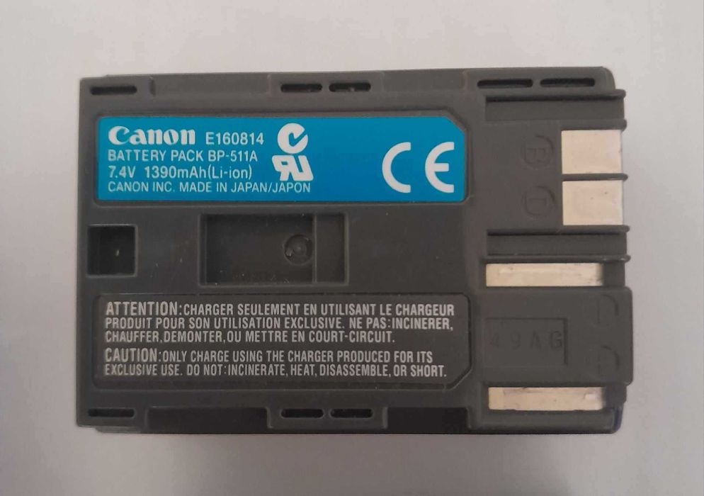 Bateria Canon 2 células para EOS 20D - 7.4V