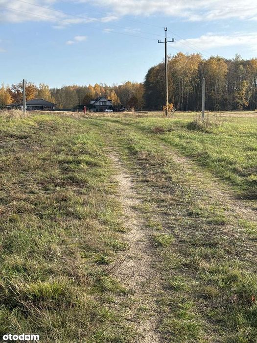 Działka 1000m²   Blisko las prąd na dzialce - Widok 2