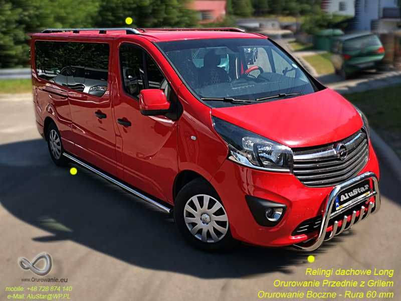 Trafic Vivaro Movano Orurowanie Boczne