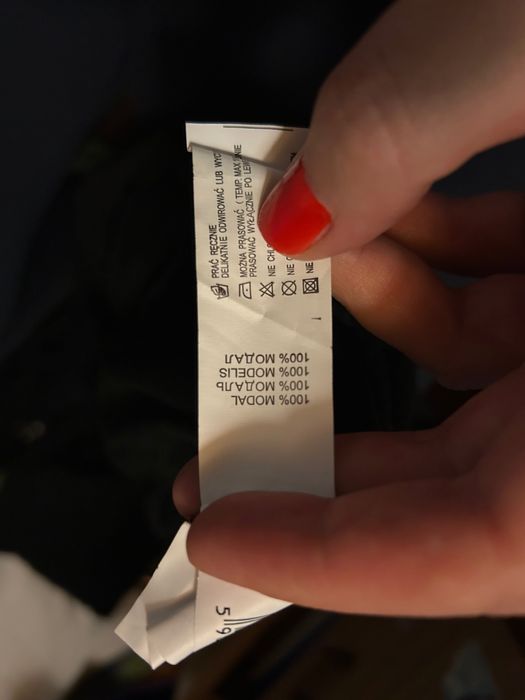 Tunika czarna nowa nietoperz r 42/44