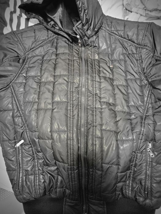 Tommy Hilfiger kurtka zimowa kapturem granatowa 3xl orginalna