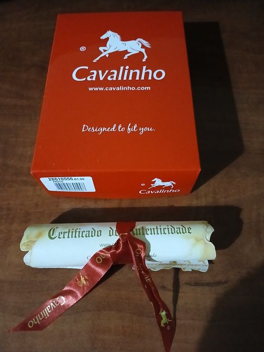 Certificado+Caixa+Saco "Cavalinho"