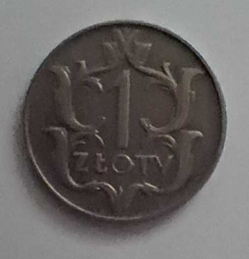 Moneta 1 zł z 1929 roku