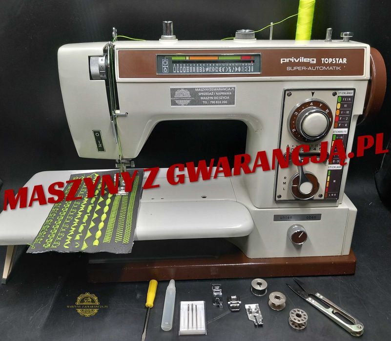 METALOWA Maszyna do szycia skóry,jeansu taśmy,płótna ROK GWARANCJI