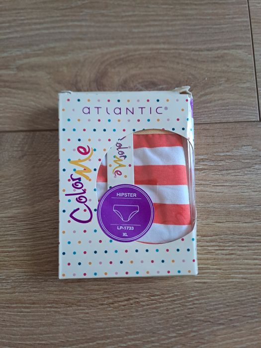 Majtki damskie Atlantic hipster, rozmiar XL, bawełna