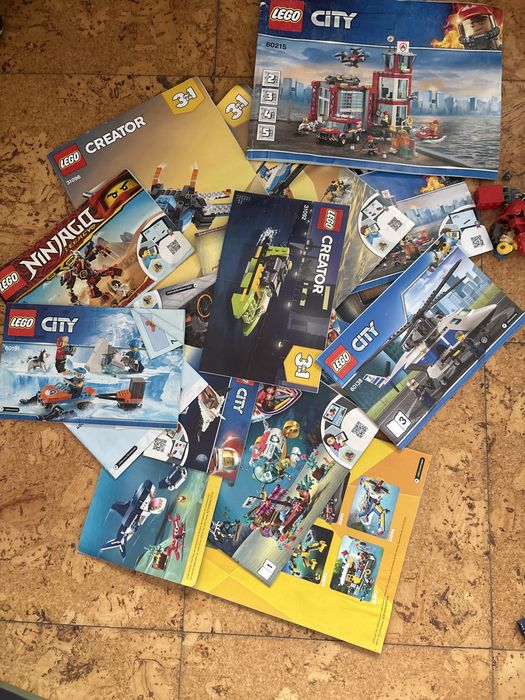 Mega Lote LEGO: Dezenas de Minifiguras (Marvel, DC, Star Wars) + Peças Bulk e Technic
