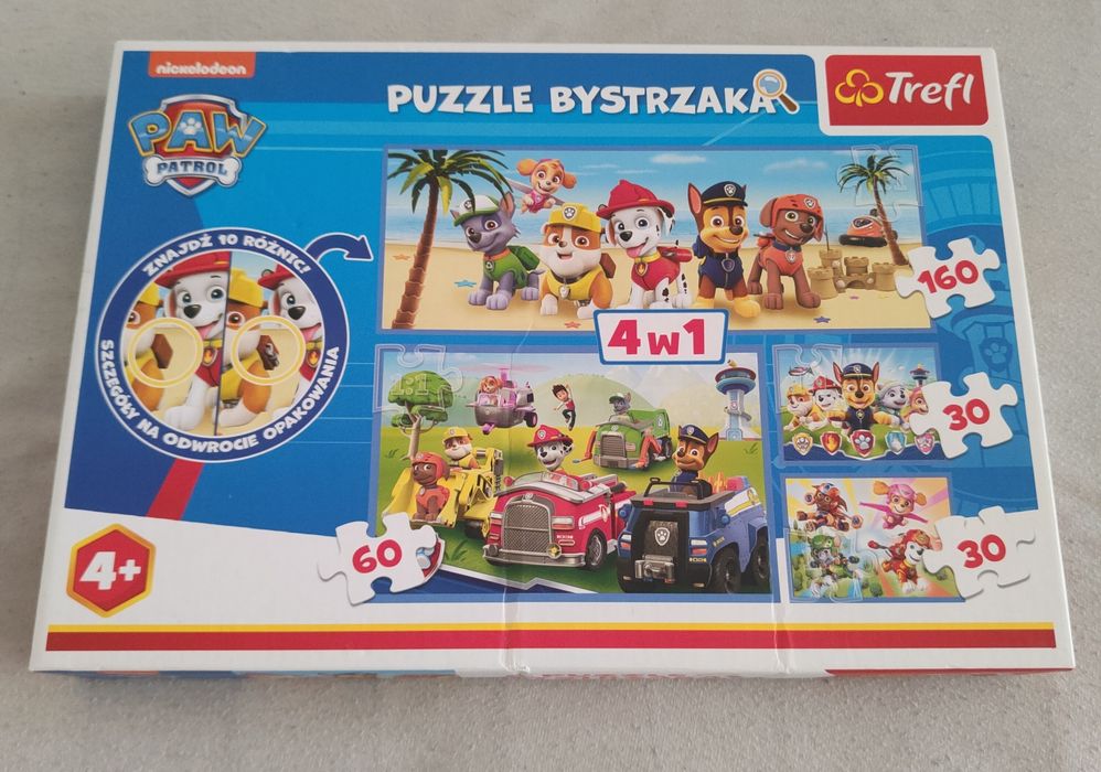 Puzzle Bystrzak Paw Patrol 4+ Trefl