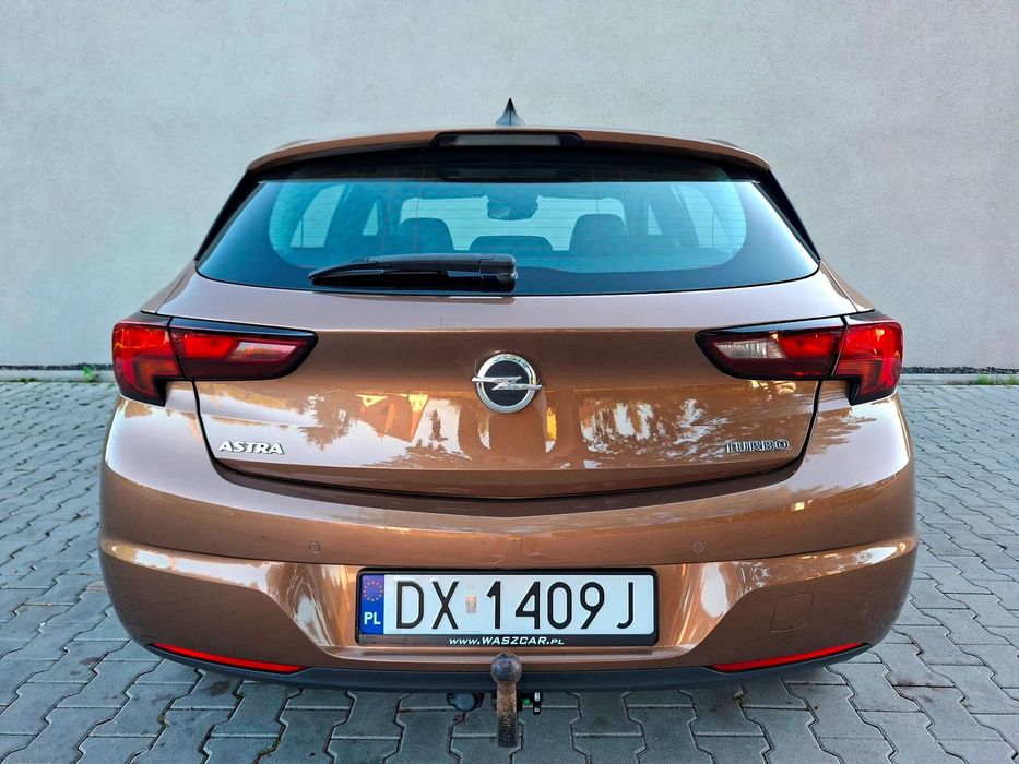 Opel Astra K 1.4 Turbo 150KM * PÓŁSKÓRA ALU 18 NAVI KAMERA * 100% Bezwypadkowy !