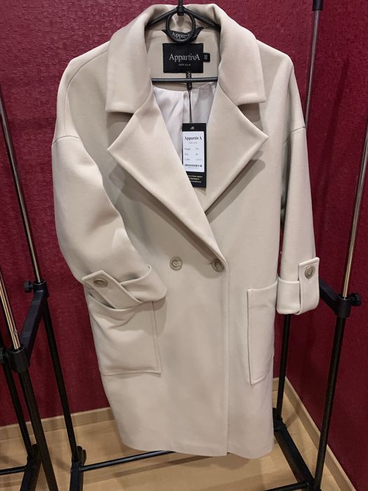 Эксклюзивное новое кашемировое женское пальто AppartivA р.48-50